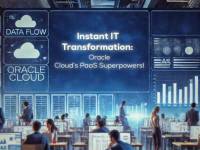 Instant IT Transformation Oracle Cloud’s PaaS Superpowers!