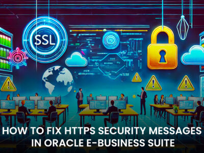 How to Fix HTTPS Security Messages in Oracle E-Business Suite