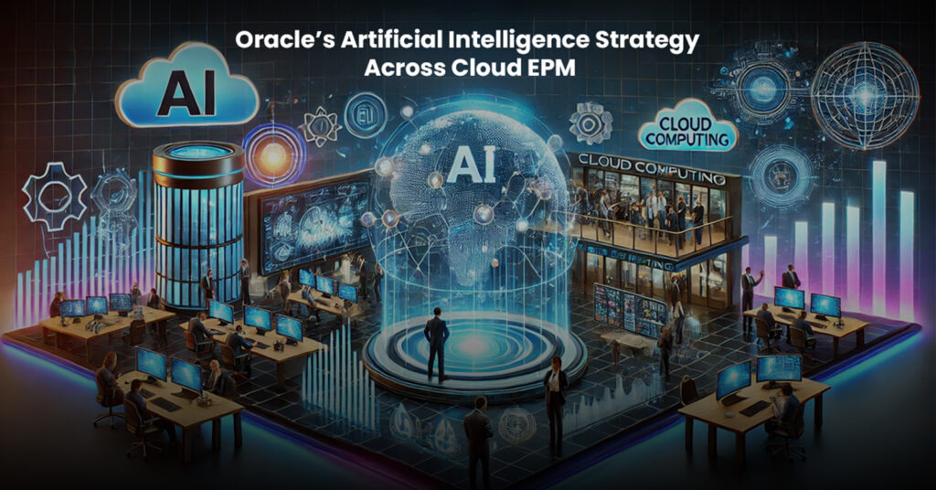 Introduction Hey there, business trailblazers! Today, we’re diving into Oracle’s game-changing AI strategy for Enterprise Performance Management (EPM) in the cloud. Imagine turbocharging your EPM processes with the power of AI—sounds exciting, right? Let’s explore how Oracle is doing just that, helping businesses like yours achieve unparalleled success. Understanding Cloud EPM and AI What is Cloud EPM? First things first, let’s break down what Cloud EPM is all about. Enterprise Performance Management (EPM) involves planning, budgeting, forecasting, and reporting to ensure your business stays on track. Now, take that power and move it to the cloud. Cloud EPM offers all the benefits of traditional EPM but with added advantages like scalability, flexibility, and accessibility. It’s like upgrading from a trusty old car to a sleek, high-performance vehicle. The Role of AI in EPM Now, sprinkle in some AI magic. Artificial Intelligence (AI) takes your EPM to a whole new level. AI in EPM means improved accuracy, efficiency, and decision-making. Imagine having a smart assistant that can predict trends, automate routine tasks, and spot anomalies before they become problems. That’s the power of AI in EPM. Oracle’s AI-Driven Cloud EPM Solutions Oracle’s AI Strategy Oracle’s AI strategy is all about integrating cutting-edge AI capabilities into their Cloud EPM solutions. The goal? To enhance every aspect of your EPM processes. Oracle aims to make your financial planning smarter, your reporting more insightful, and your risk management more proactive. AI-Powered Features in Oracle Cloud EPM So, what cool features does Oracle’s AI-driven Cloud EPM offer? Let’s dive in: Predictive Analytics: This feature uses AI to forecast future trends and outcomes. It helps you plan better by providing data-driven insights and scenario planning. Think of it as having a crystal ball for your business. Automation: AI automates repetitive tasks, reducing manual effort and freeing up your team for more strategic activities. Imagine AI taking care of data entry, allowing your team to focus on high-level analysis. Anomaly Detection: AI continuously monitors your data to detect and address discrepancies in real-time. It’s like having a security system that alerts you to any unusual activity before it becomes a big issue. Benefits of Oracle’s AI Strategy in Cloud EPM Enhanced Decision-Making One of the biggest perks of AI in EPM is enhanced decision-making. With deeper insights and more accurate forecasts, you can make smarter decisions faster. For instance, AI can help you identify which investments are likely to yield the highest returns or which areas of your business need cost-cutting measures. Increased Efficiency and Productivity AI doesn’t just improve accuracy—it also boosts efficiency. By automating routine tasks, AI frees up your team’s time, allowing them to focus on more strategic initiatives. This increase in productivity can lead to significant cost savings and improved business performance. Future-Proofing Your Business Staying competitive in today’s fast-paced world requires constant innovation. By integrating AI into your EPM processes, you’re future-proofing your business. You’re not just keeping up with the competition—you’re staying ahead of the curve. Oracle’s AI-driven Cloud EPM solutions ensure you’re ready for whatever the future holds. Implementing Oracle’s AI Strategy in Your Organization Getting Started Ready to dive in? The first step is assessing your current EPM processes. Identify areas where AI could make a significant impact. Are there repetitive tasks that could be automated? Are there areas where predictive analytics could provide valuable insights? This assessment will help you pinpoint where to start. Deployment and Integration Deploying AI-driven EPM solutions might sound daunting, but with Oracle and Cloudserv, it’s a smooth process. We ensure seamless integration with your existing systems, minimizing disruption and maximizing benefits. Our goal is to make the transition as smooth as possible so you can start reaping the benefits right away. Ongoing Support and Optimization AI isn’t a set-it-and-forget-it technology. It requires continuous monitoring and optimization to ensure it’s delivering the best results. Oracle provides ongoing support to keep your AI-driven EPM solutions running smoothly. We help you tweak and optimize your systems to adapt to changing business needs and stay ahead of the competition. Future Trends and Innovations The Evolution of AI in EPM The future of AI in EPM is incredibly exciting. We’re talking about even more advanced machine learning algorithms, innovative AI-driven applications, and deeper integrations with other business systems. Businesses that stay informed and adaptable will thrive in this rapidly evolving landscape. Oracle’s Vision for the Future Oracle is committed to leading the charge in AI innovations. Their vision for the future includes continuous advancements in AI technology and even more powerful EPM solutions. By partnering with Oracle, you’re not just adopting the best current practices—you’re positioning your business to leverage the cutting-edge technologies of tomorrow. Conclusion In a nutshell, Oracle’s AI strategy across Cloud EPM is transforming how businesses manage their performance. From enhancing decision-making and boosting efficiency to future-proofing your operations, AI-driven EPM is a game-changer. Don’t get left behind—embrace the future with Oracle’s innovative solutions and propel your business to new heights. Ready to revolutionize your EPM processes? Explore Oracle’s AI-driven Cloud EPM solutions and see how they can transform your business. Reach out to us for a consultation and let’s start this exciting journey together. Your path to smarter, more efficient performance management starts here!
