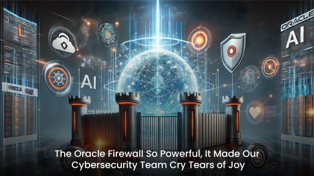 The Oracle Firewall So Powerful, It Made Our Cybersecurity Team Cry Tears of Joy