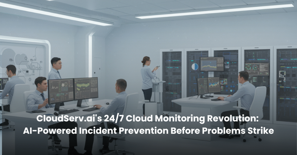 CloudServ.ai's 247 Cloud Monitoring Revolution AI-Powered Incident Prevention Before Problems Strike