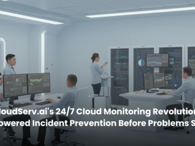 CloudServ.ai's 247 Cloud Monitoring Revolution AI-Powered Incident Prevention Before Problems Strike