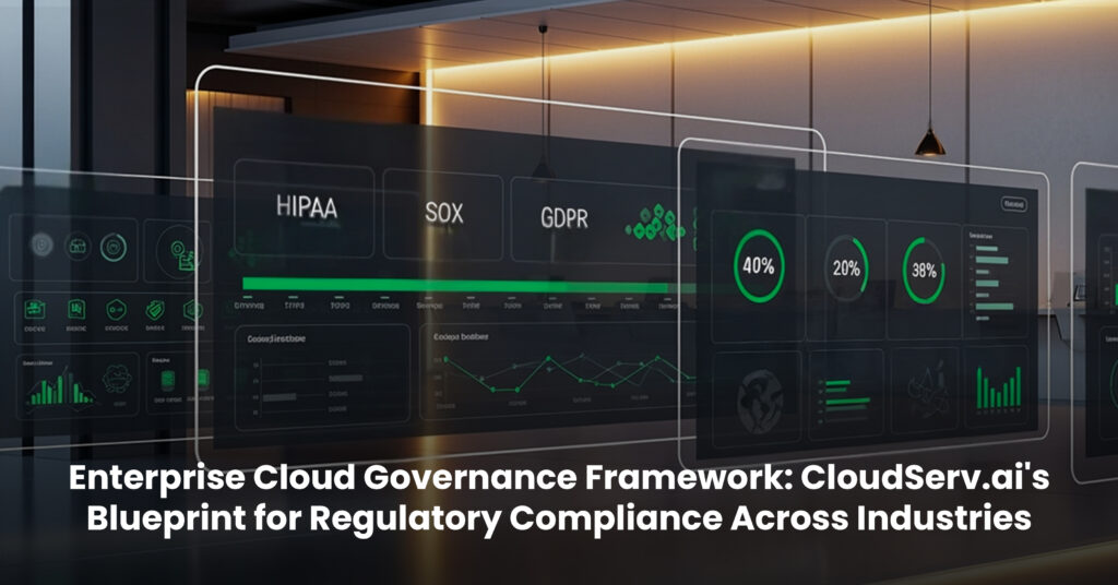 Enterprise Cloud Governance Framework- CloudServ.ai's Blueprint for Regulatory Compliance Across Industries
