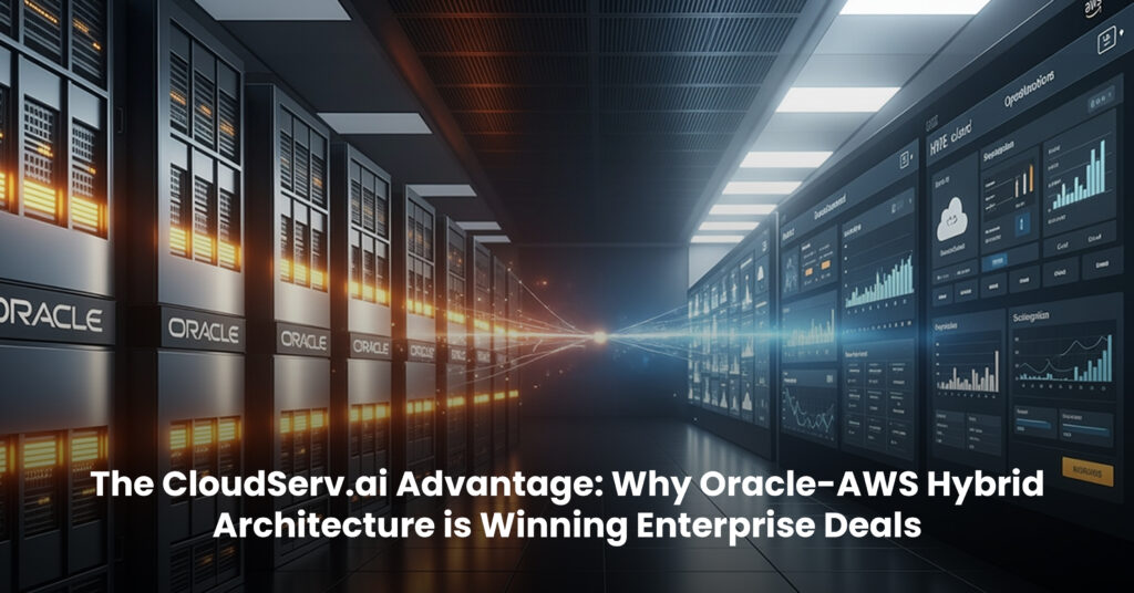 The CloudServ.ai Advantage Why Oracle-AWS Hybrid Architecture is Winning Enterprise Deals