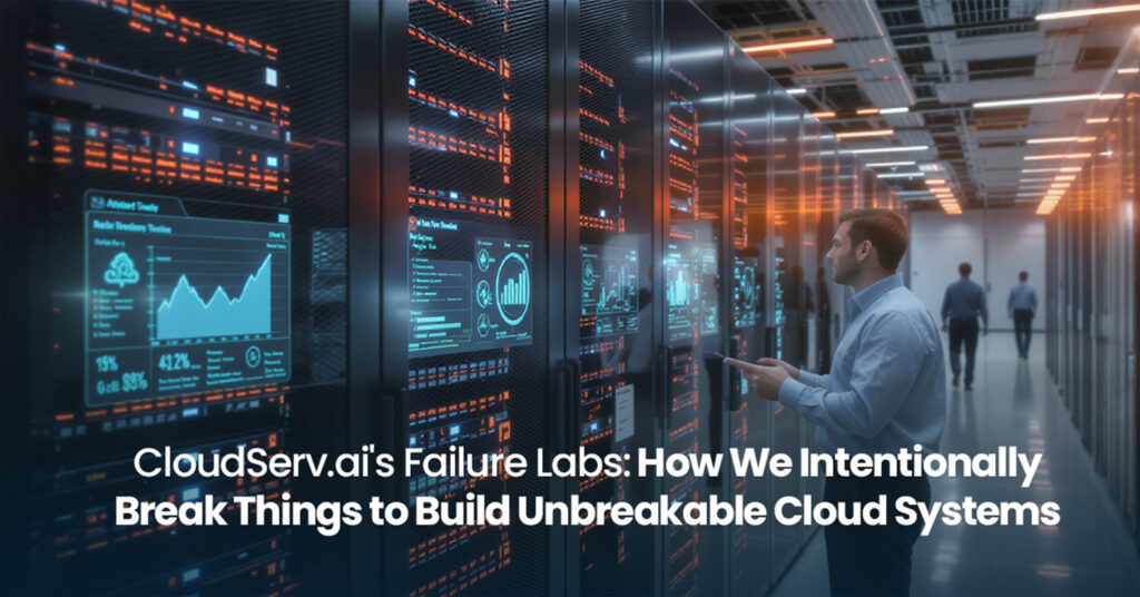 CloudServ.ai's Failure Labs- How We Intentionally Break Things to Build Unbreakable Cloud Systems