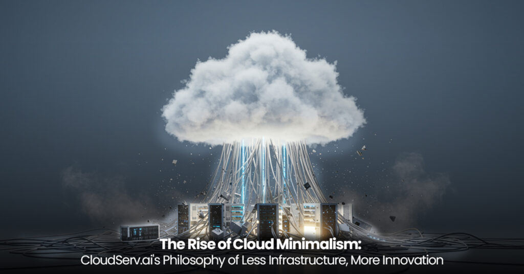 The Rise of Cloud Minimalism- CloudServ.ai's Philosophy of Less Infrastructure, More Innovation