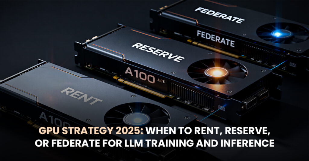 GPU Strategy 2025- When to Rent, Reserve, or Federate for LLM Training and Inference