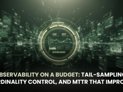 Observability on a Budget- Tail-Sampling, Cardinality Control, and MTTR That Improves