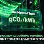 Power-Based Carbon Accounting for Cloud Workloads- From Estimates to Metered Truth