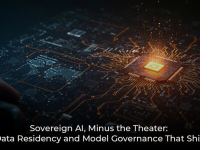 Sovereign AI, Minus the Theater Data Residency and Model Governance That Ship