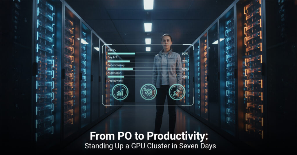 From PO to Productivity- Standing Up a GPU Cluster in Seven Days