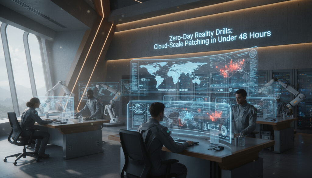 Zero-Day Reality Drills Orchestrating Cloud-Scale Patching in Under 48 Hours