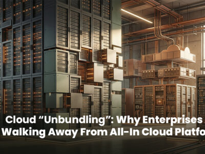 Cloud “Unbundling”- Why Enterprises Are Walking Away From All-In Cloud Platforms