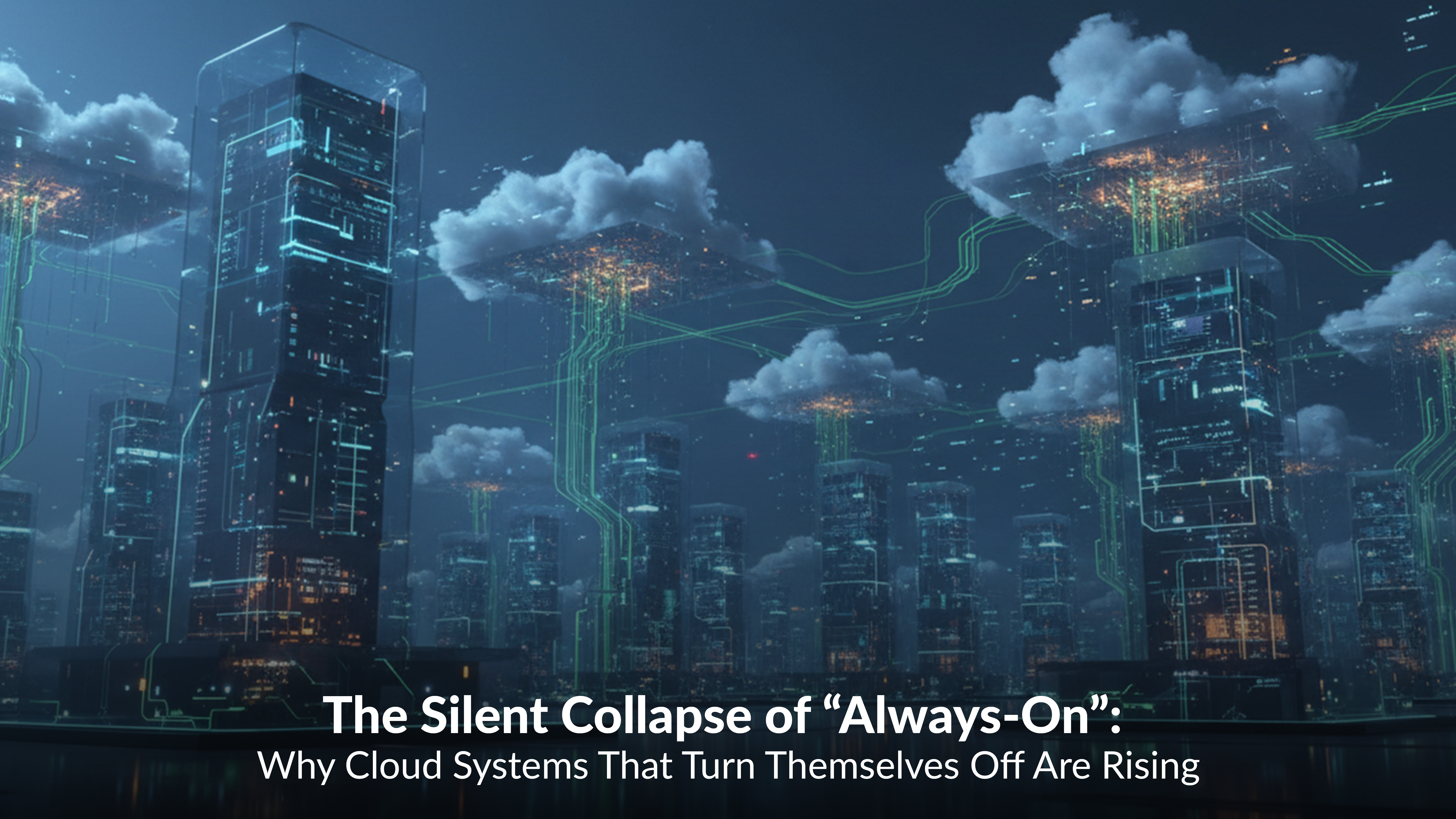 The Silent Collapse of “Always-On”: Why Cloud Systems That Turn Themselves Off Are Rising