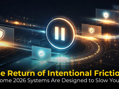 The Return of Intentional Friction- Why Some 2026 Systems Are Designed to Slow You Down