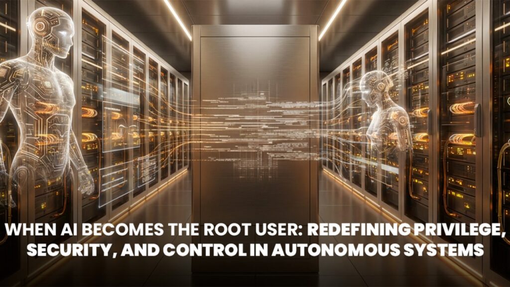 When AI Becomes the Root User Redefining Privilege, Security, and Control in Autonomous Systems