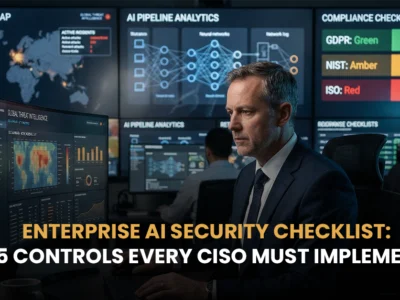 Enterprise AI Security Checklist: 25 Controls Every CISO Must Implement