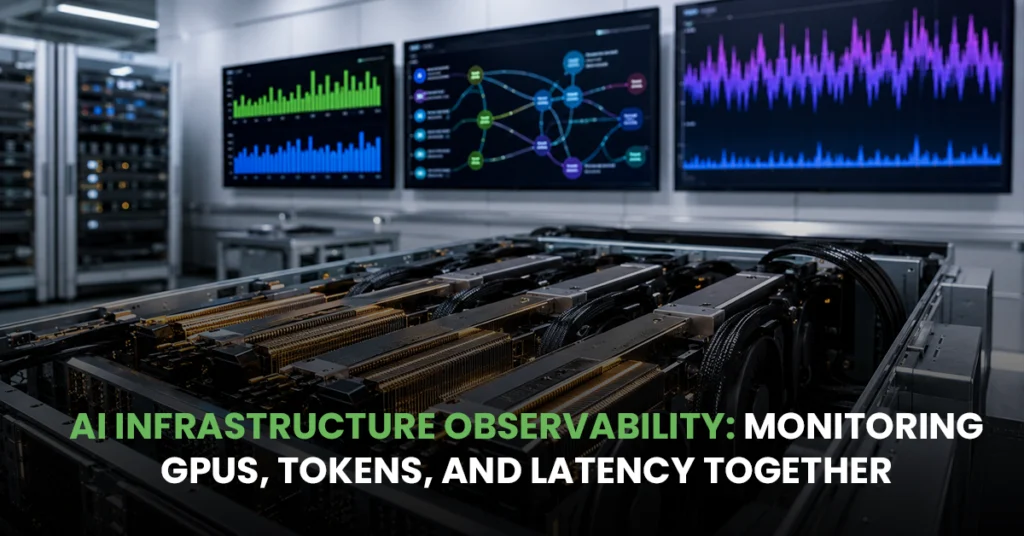 AI Infrastructure Observability: Monitoring GPUs, Tokens, and Latency Together