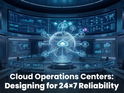 Cloud Operations Centers: Designing for 24×7 Reliability
